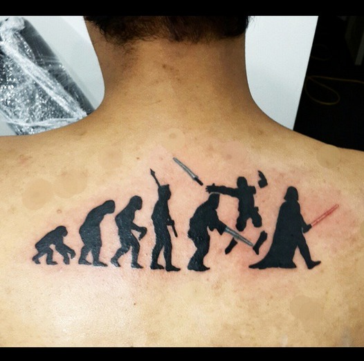 Inspirados en Star Wars: Tatuajes que harán que 