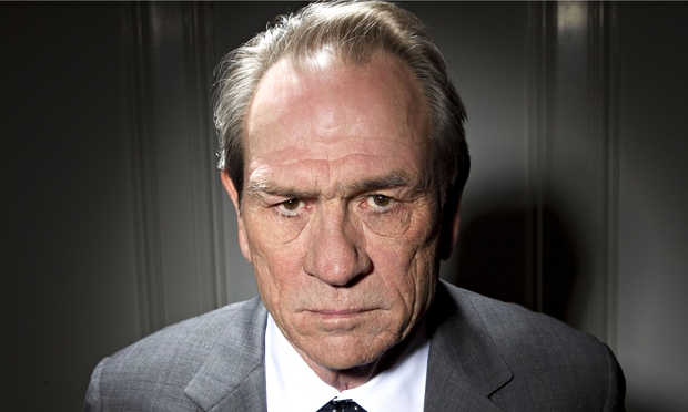 Basilisk stare  Tommy Lee Jones. Photograph: Robert Gauthier/Contour by Getty Images