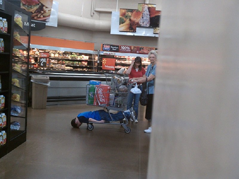 fotos impactantes tomadas en Walmart 5