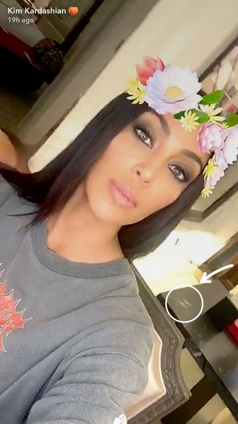 Kim K Snapchat 1