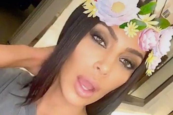 Kim K Snapchat 2